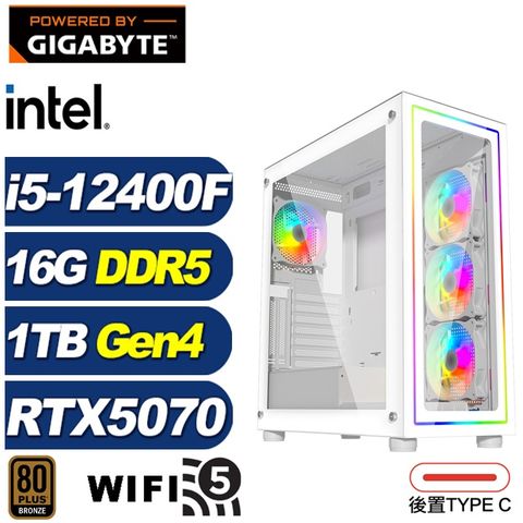 (DIY)貝武夫LC4C(i5-12400F/技嘉B760/16G/1TB M.2/RTX 5070)