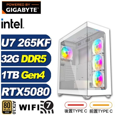(DIY)巡洋艦QF3C(U7 265KF/技嘉Z890/32G/1TB M.2/RTX 5080/水冷)