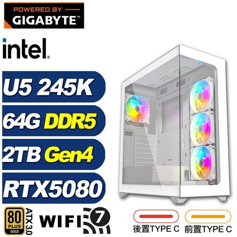 (DIY)巡洋艦QE3D(U5 245K/技嘉Z890/64G/2TB M.2/RTX 5080)