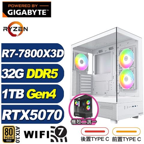 (DIY)巡洋艦LF9C(R7-7800X3D/技嘉X870/32G/1TB M.2/RTX 5070/水冷)