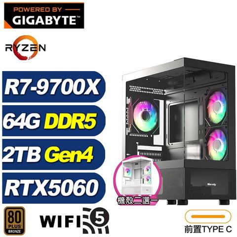 (DIY)佩利冬KAED(R7 9700X/RTX 5060/技嘉B650/64G/2TB M.2)