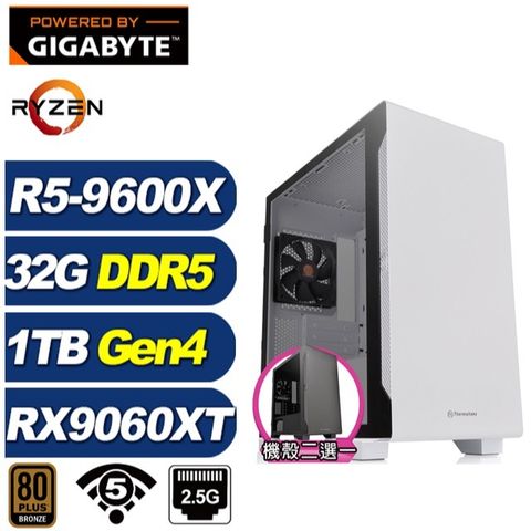 (DIY)深淵龍T94C(R5 9600X/RX 9060 XT/技嘉B650/32G/1TB M.2)
