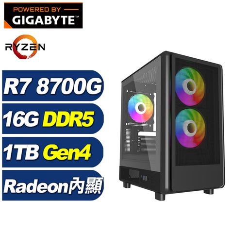 (DIY)登陸艦NCDC(R7-8700G/技嘉B650/16G/1TB M.2)