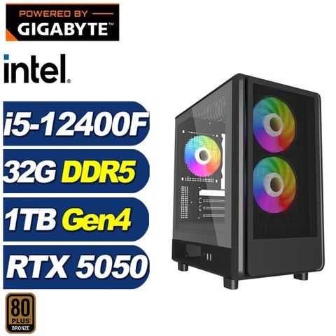 (DIY)孤冕雕J16C(i5-12400F/RTX 5050/技嘉B760/32G/1TB M.2)