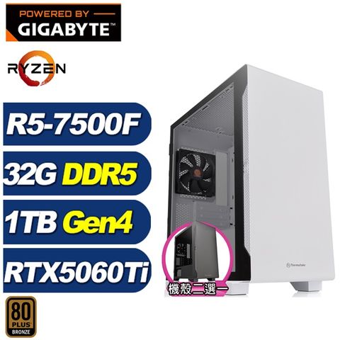 (DIY)永恆龍K97C(R5-7500F/RTX 5060 Ti/技嘉A620/32G/1TB M.2)