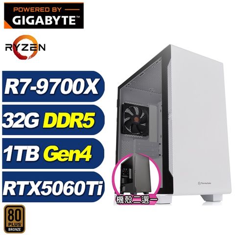 (DIY)突擊艦KA5C(R7 9700X/RTX 5060 Ti/技嘉A620/32G/1TB M.2)