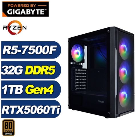 (DIY)金獅子K1DC(R5-7500F/RTX 5060 Ti/技嘉B650/32G/1TB M.2)