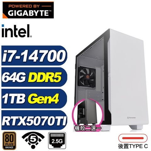 (DIY)臨冬城L8BC(i7-14700/RTX 5070 TI/技嘉B760/64G/1TB M.2)
