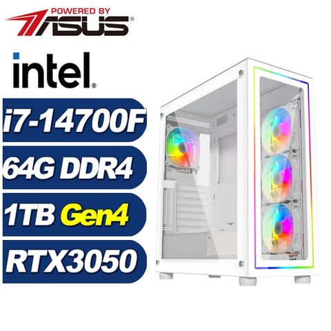 (DIY)金銀斧J4CC(i7-14700F/華碩B760/64G/1TB M.2/RTX 3050)