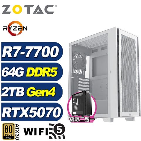 (DIY)朱庇特LE5D(R7-7700/技嘉B650/64G/2TB M.2/RTX 5070)
