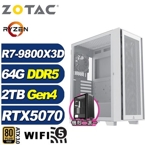 (DIY)光劍L02D(R7 9800X3D/技嘉B650/64G/2TB M.2/RTX 5070)