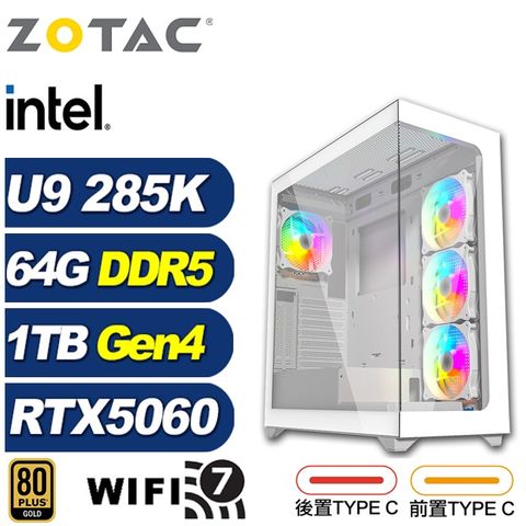 (DIY)護衛艦KF1C(Ultra 9 285K/RTX 5060/華碩Z890/64G/1TB M.2/水冷)