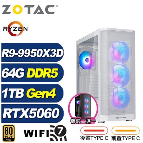 (DIY)白頰雀K10C(R9 9950X3D/RTX 5060/技嘉X870/64G/1TB M.2/水冷)