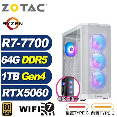 (DIY)白頰雀K02C(R7-7700/RTX 5060/技嘉X870/64G/1TB M.2)