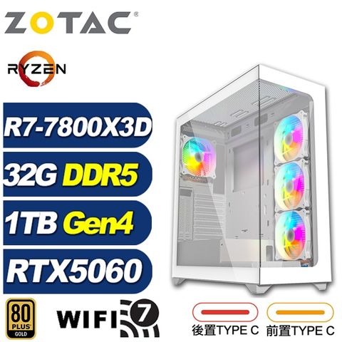 (DIY)白頰雀K03C(R7-7800X3D/RTX 5060/技嘉X870/32G/1TB M.2/水冷)