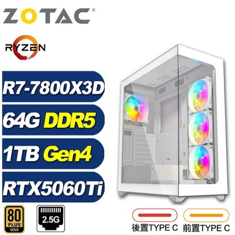 (DIY)深淵龍K78C(R7-7800X3D/RTX 5060 Ti/華碩B840/64G/1TB M.2)