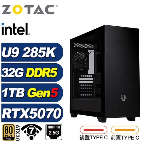 (DIY)金獅子L1AC(Ultra 9 285K/RTX 5070/華碩Z890/32G/1TB M.2/水冷)