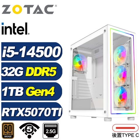 (DIY)炎妃龍L06C(i5-14500/RTX 5070 TI/技嘉B760/32G/1TB M.2)