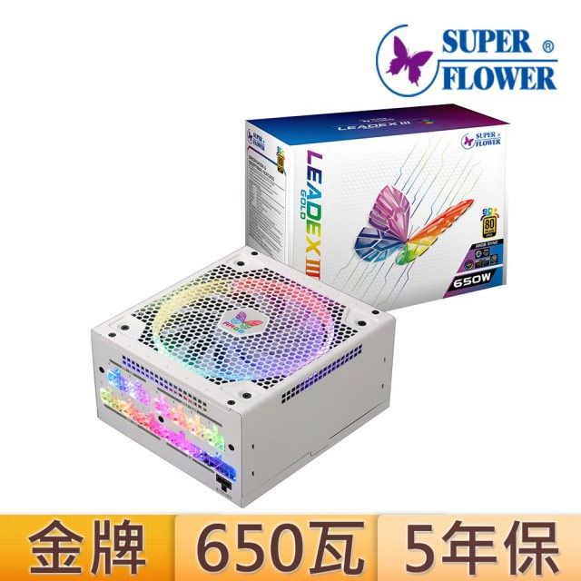振華LEADEX III ARGB 金牌全模組650W - PChome 24h購物