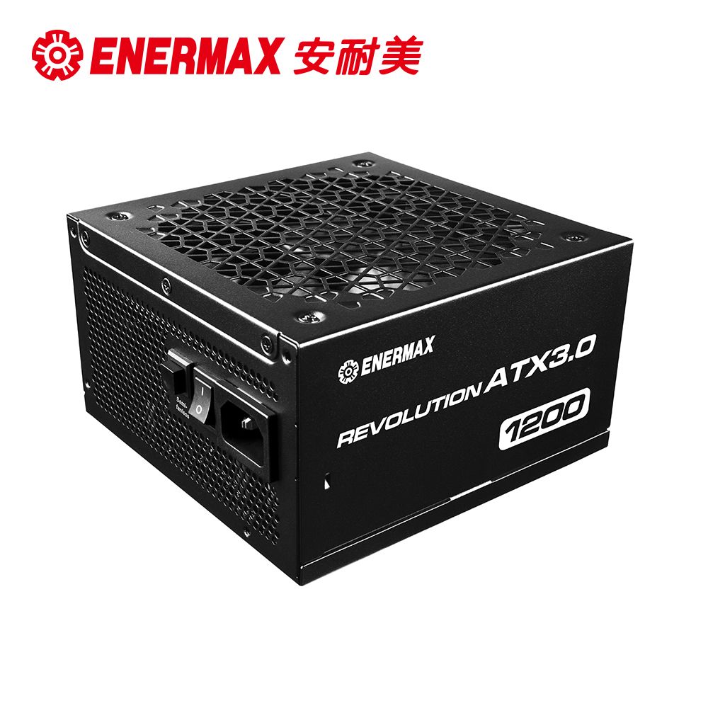 ENERMAX 安耐美   金牌 1200W 電源供應器 金靜冰核 REVOLUTION ATX 3.0 (ERA1200EWT)