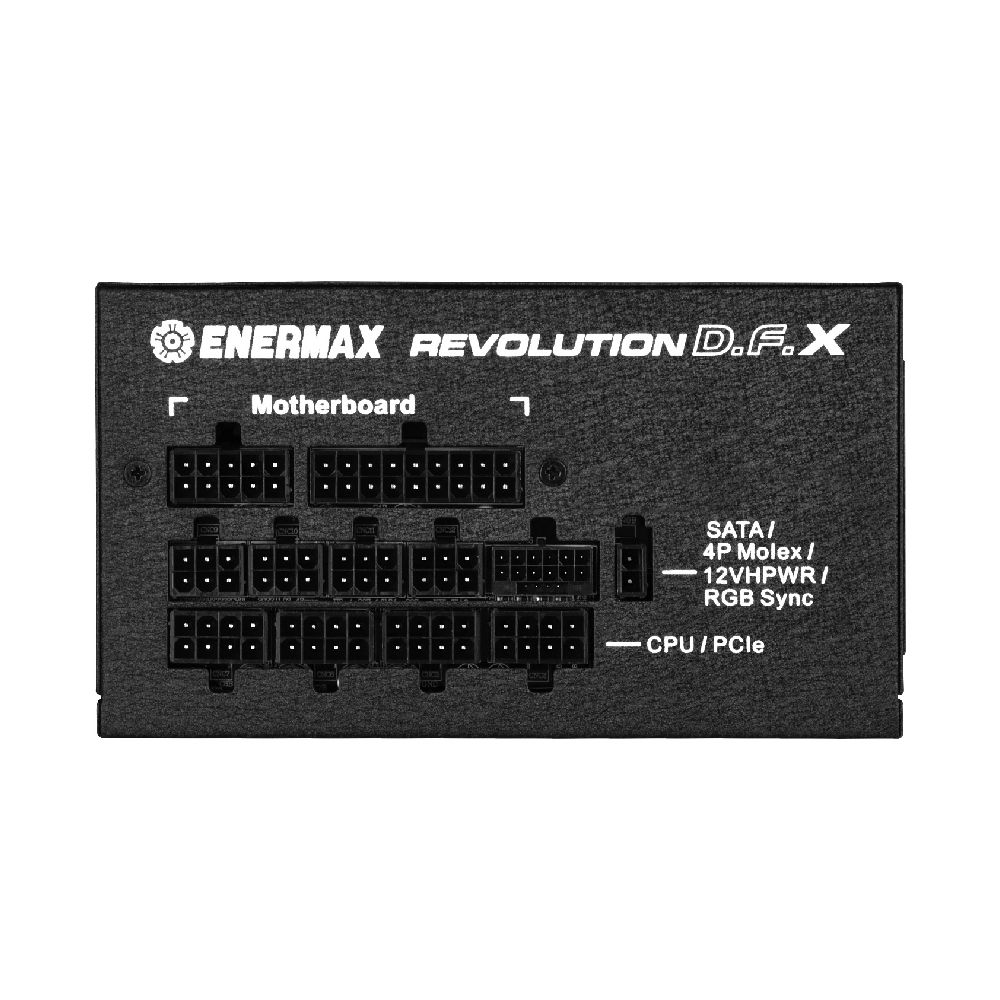 ENERMAX 安耐美   金牌 850W ATX 3.0 電源供應器 金靜冰核 REVOLUTION D.F.X (ERT850EWT)