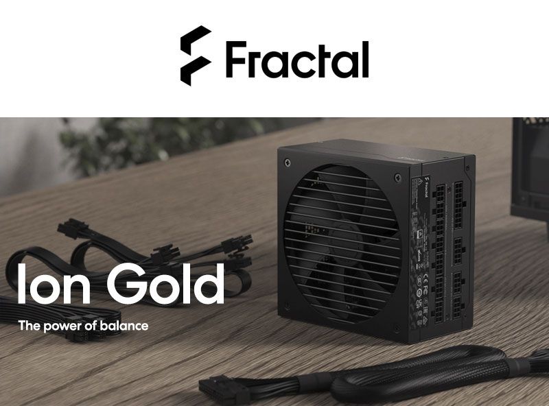 Fractal Design】Ion Gold 650W 電源供應器-金牌- PChome 24h購物