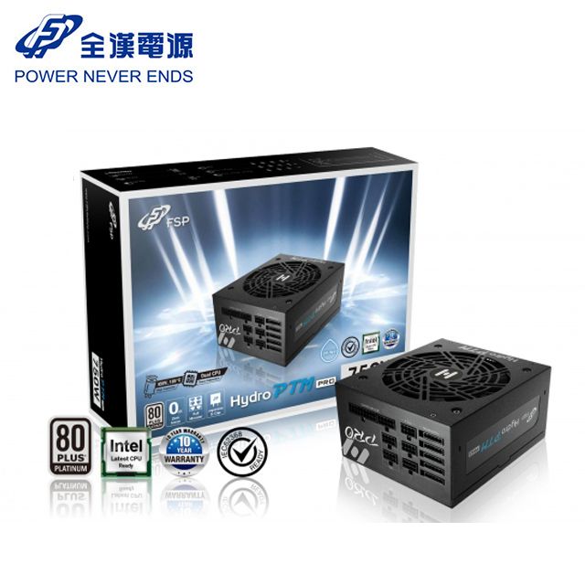 FSP 全漢   HYDRO PTM PRO 750W / HPT2-750M 80PLUS 白金牌 全模組化 電源供應器