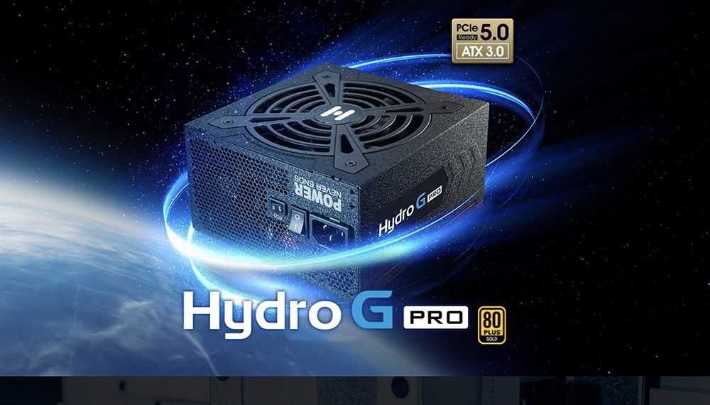 FSP 全漢HG2-1000,GEN5 / Hydro G PRO ATX3.0 (PCIe5.0) 1000W 80PLUS