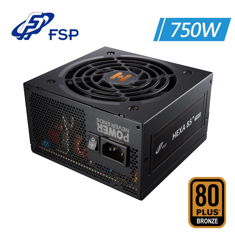 FSP 全漢   HEXA 85+ PRO 750W 銅牌 GEN5 電源供應器