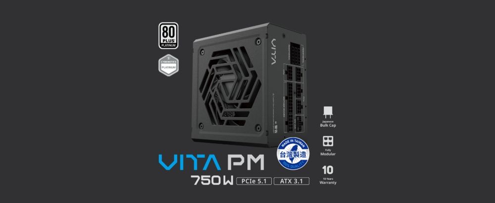 80PLUSPLATINUMBulk  PM台灣製造Modular10750W  5.1ATX 3.1