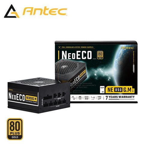 Antec 安鈦克 NE850G M 80PLUS 金牌 850W 全模組 全日系電解電容 電源供應器