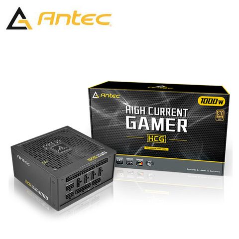 Antec 安鈦克 HCG1000 GOLD 全模組 全日系 10年保固 80PLUS 金牌 電源供應器