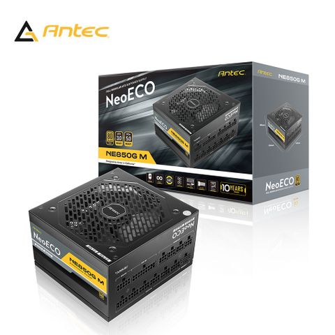 Antec 安鈦克 NE850G M ATX3.0 80PLUS 金牌 全模組 電源供應器