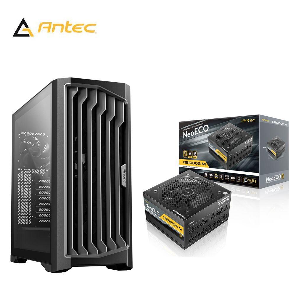 Antec 安鈦克   NE1000G M ATX3.0 金牌 全模組 電源+ Performance 1 FT 電腦機殼