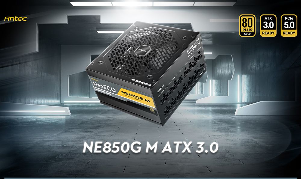 NeoECO MNE850G M ATX 3.0ATXPCle5.080 3.0PLUSGOLDREADYREADY