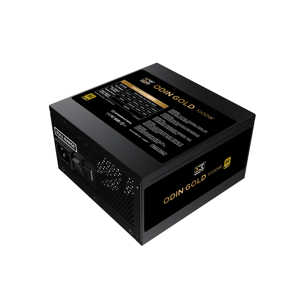 Xigmatek 富鈞科技 Odin Gold 1000W  80+金牌 全模組 全日系電容 電源供應器