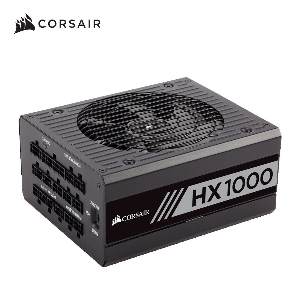 Corsair海盜船HX系列HX1000/80 Plus 白金/全模組/1000W/10年保- PChome