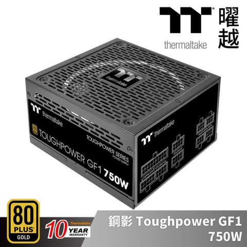 Thermaltake 曜越 鋼影 Toughpower GF1 750W 金牌 認證電源 全模組 十年保固_PS-TPD-0750FNFAGT-1