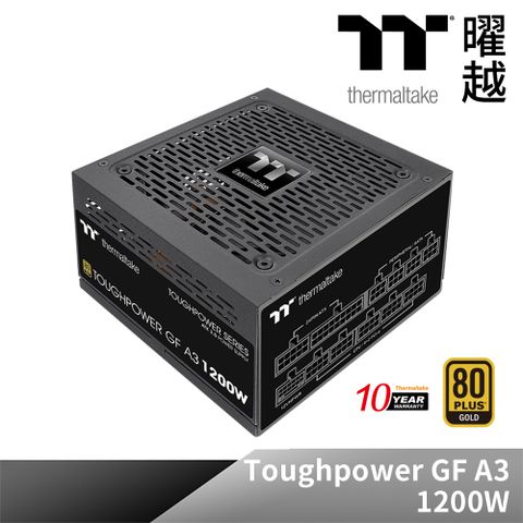 Thermaltake 曜越 Toughpower GF A3系列通過80 PLUS金牌認證符合ATX 3.0規範