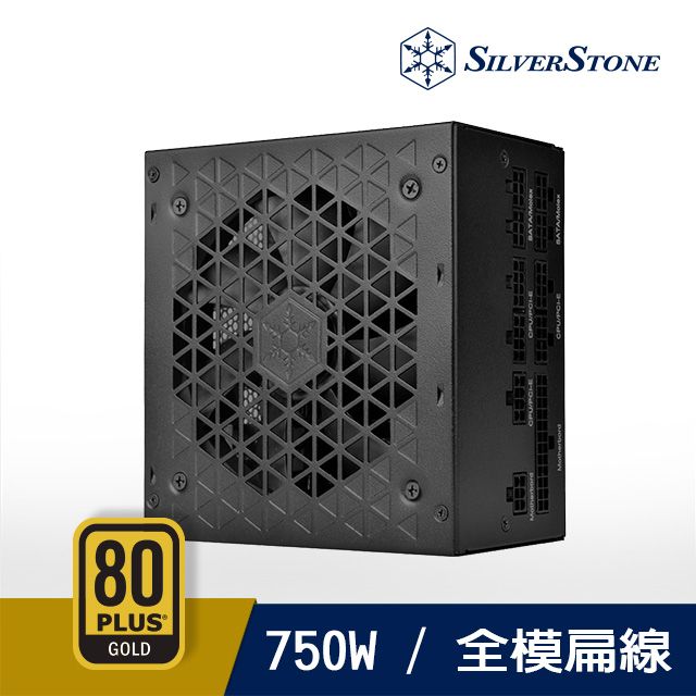 SilverStone 銀欣  DA750-G 750W 80 PLUS金牌認證全模組ATX電源