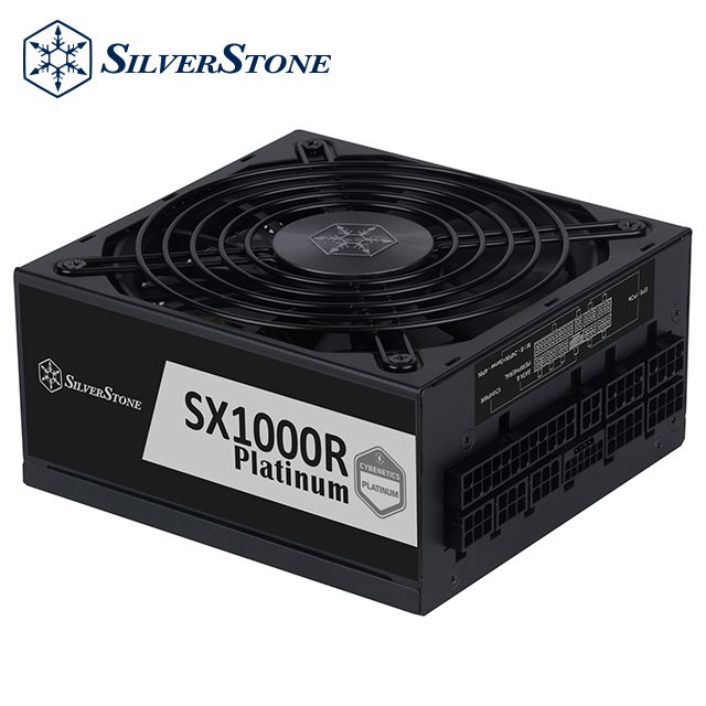 SilverStone 銀欣  SX1000R Platinum 1000W 白金牌認證 SFX-L尺寸規格