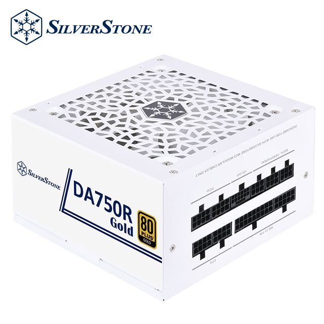 SilverStone 銀欣  DA750R Gold 750W 金牌認證ATX (白色) 電源供應器