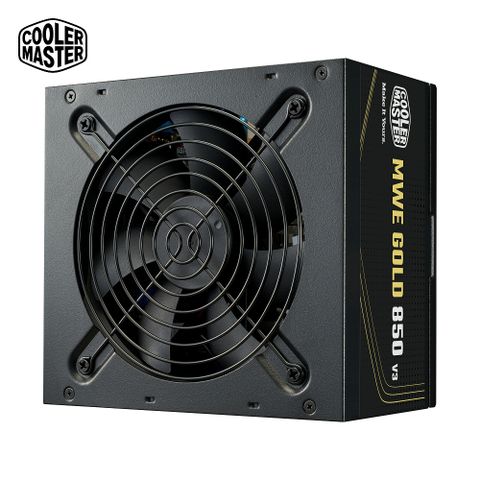 Cooler Master 酷碼 MWE GOLD 850W V3 ATX3.1 直出線 金牌 850w 電源供應器 黑色