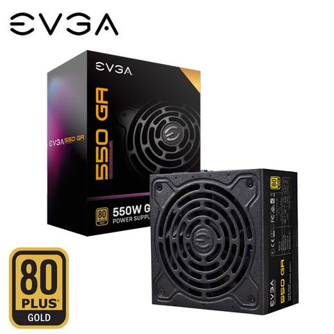 艾維克 EVGA 550 GA / 550W 80 PLUS 金牌 電源供應器