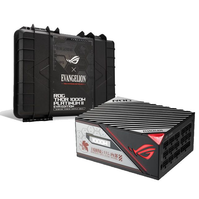 福音戰士聯名款】ASUS ROG Thor II 1000W 白金牌電源供應器- PChome