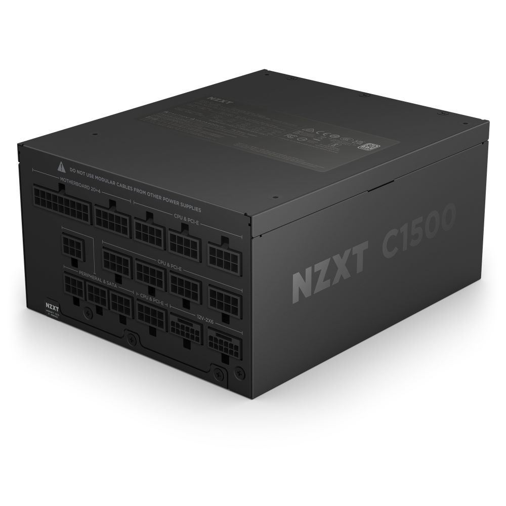 NZXT 恩傑 【NZXT美商恩傑】C1500 ATX3.1 白金/鈦金雙證 全模數位靜音電源(12年換新/雙H++/磁浮風扇/全日系）