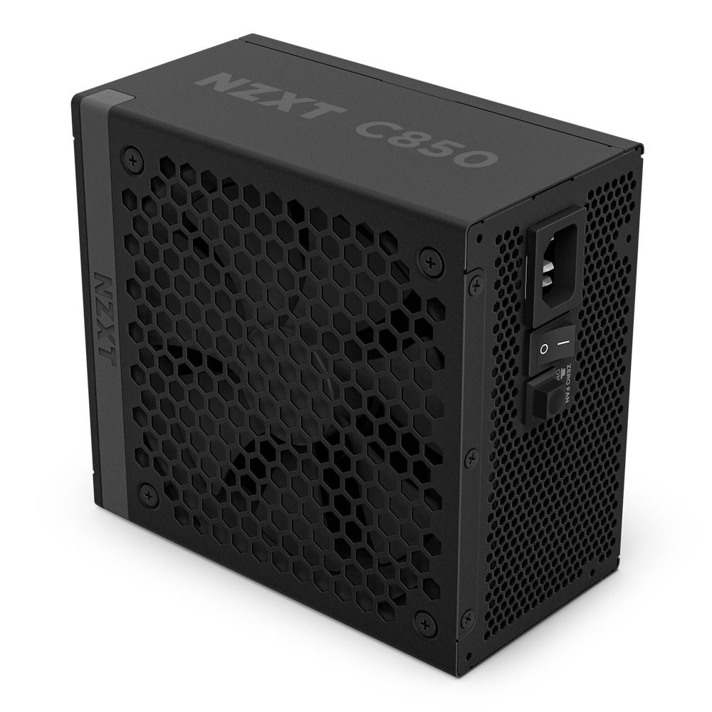 NZXT 恩傑 【NZXT美商恩傑】C850 ATX3.1 金牌全模靜音電源 純黑(12年換新/近白金效率/雙金認證/12V-2X6)