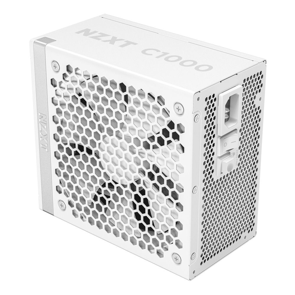 NZXT 恩傑 【NZXT美商恩傑】C1000 ATX3.1 金牌全模靜音電源 純白(12年換新/近白金效率/雙金認證/12V-2X6)