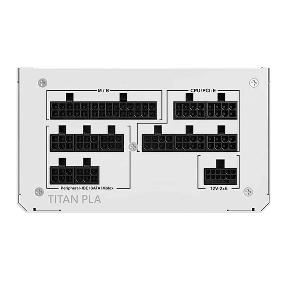 MONTECH (君主) TITAN PLA 1000W 80Plus 白金牌 全模組 PCIE5.0 ATX3.1 電源供應器