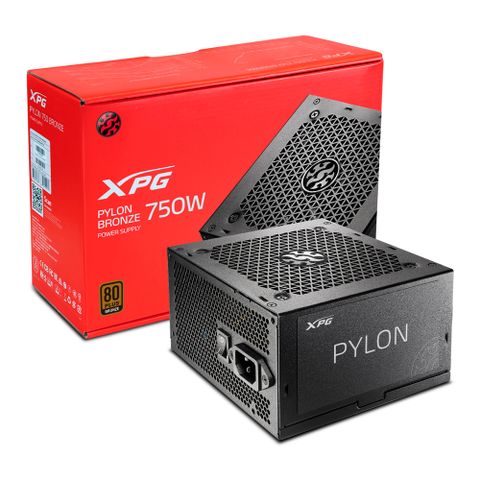 XPG 威剛 COER PYLON 750W 80PLUS 銅牌 液態風扇 DC-DC 電源供應器